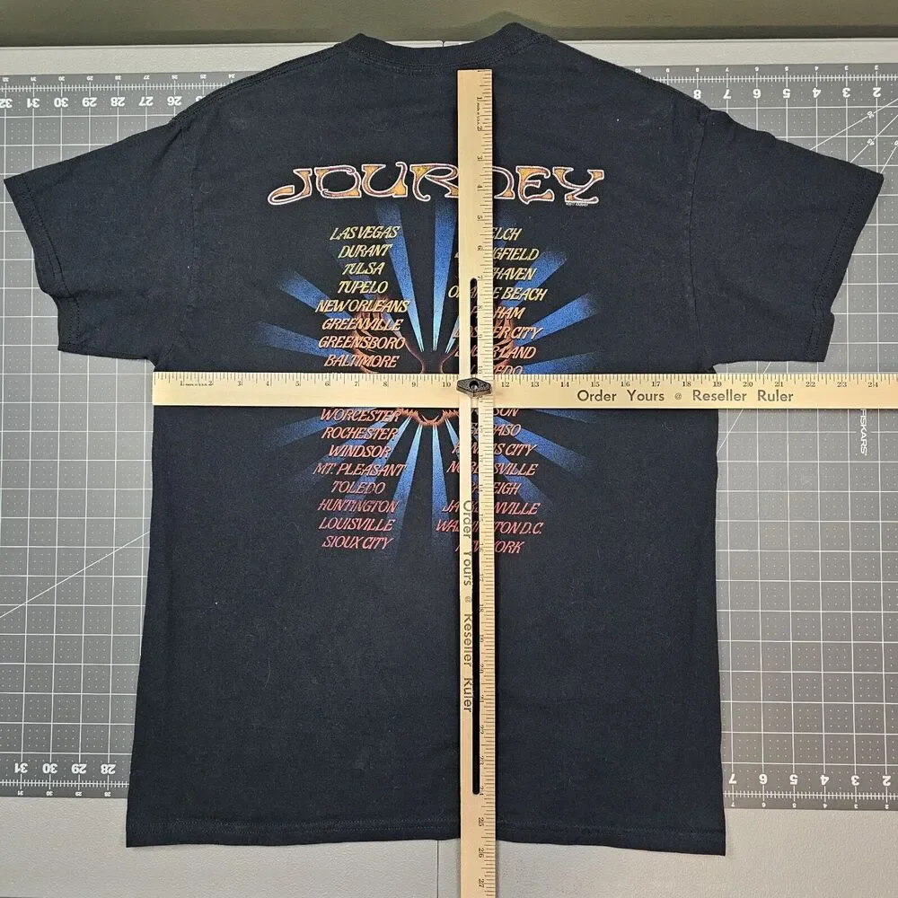 Journey 2017 Tour Tshirt Medium Concert Band Music Metal Rock Retro Y2K Grunge - Picture 6 of 8